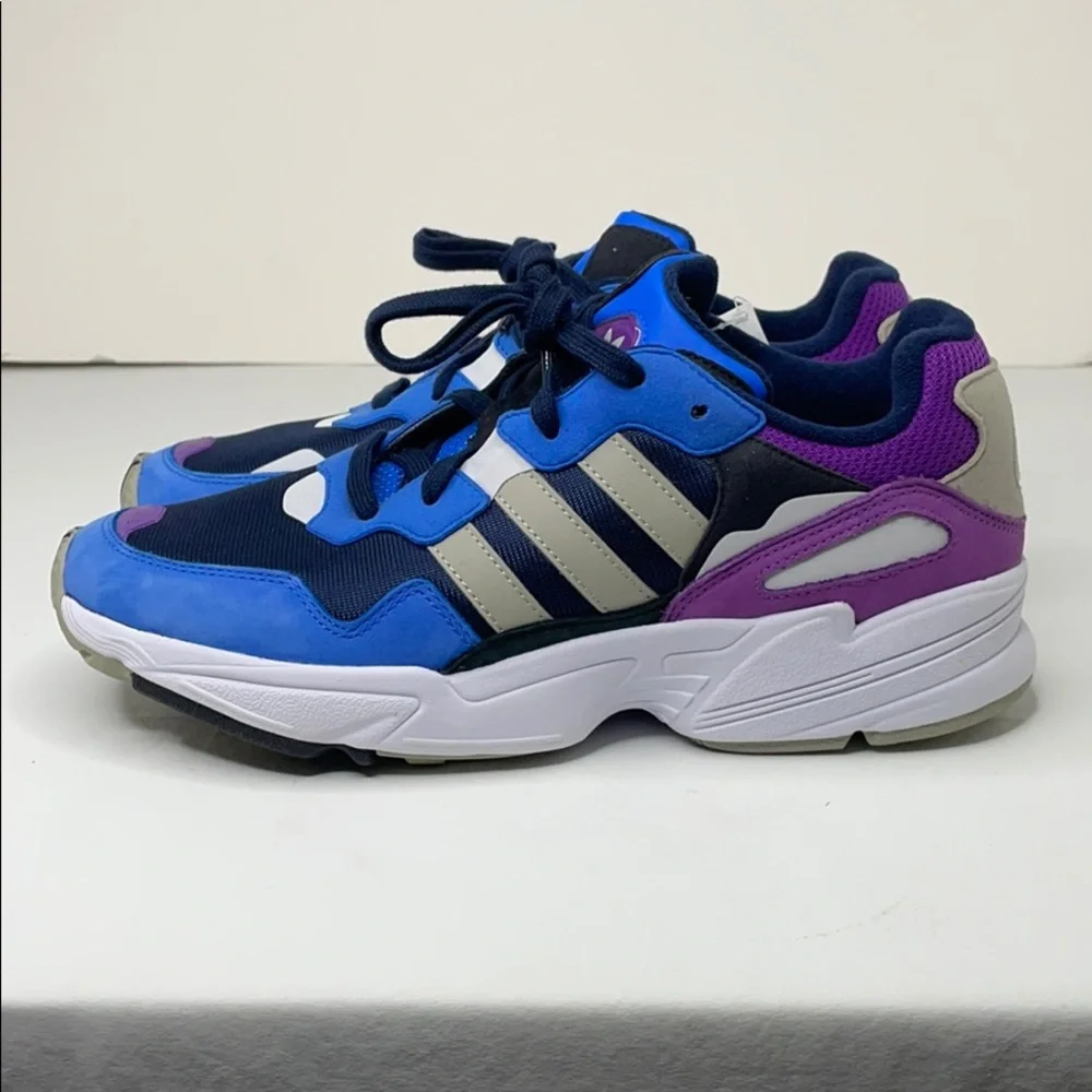 Adidas Originals Yung-96 mens size 10 black/blue/p
